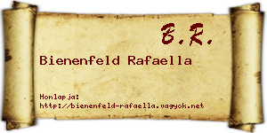 Bienenfeld Rafaella névjegykártya